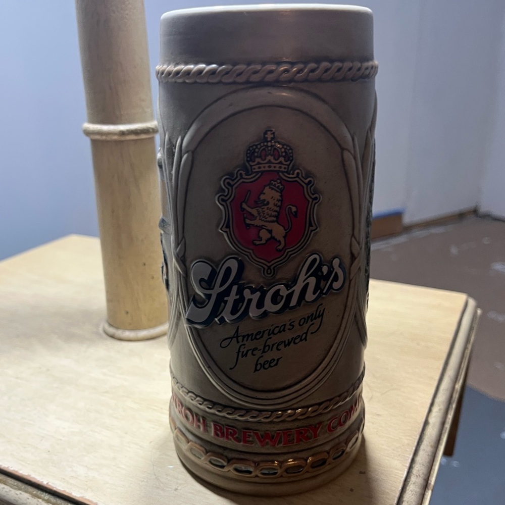 Stroh's Beer Stein, 114913